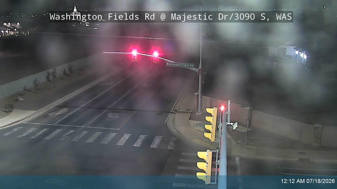3090 S traffic camera, view west, Washington, Utah