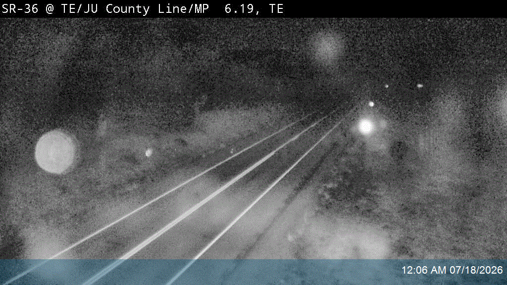 SR-36 @ TE/JU County Line / MP  6.14, TE traffic camera, Tooele County