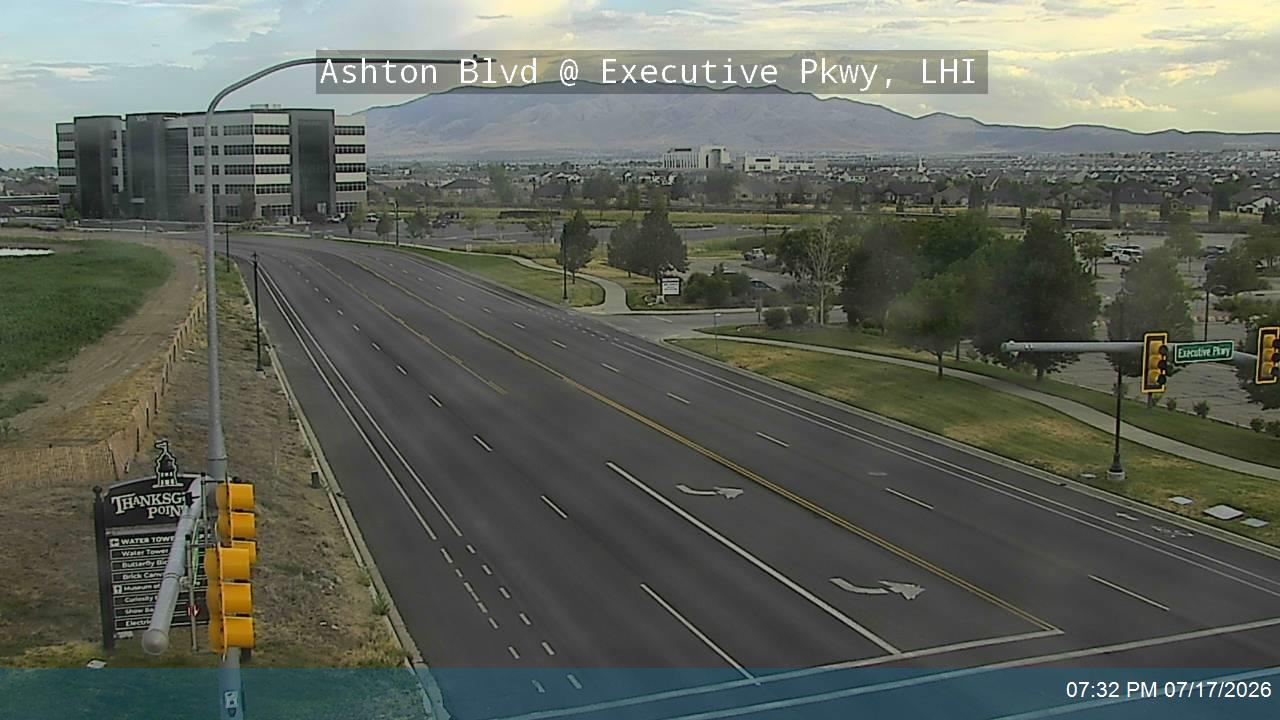 Ashton Blvd traffic camera, Lehi, Utah