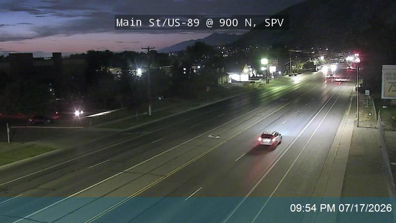 US-89 traffic camera, Springville, Utah