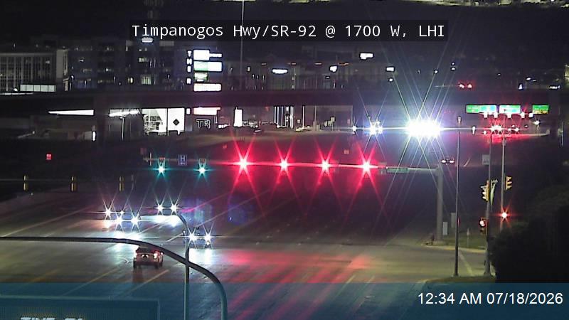 SR-92 traffic camera, Lehi, Utah