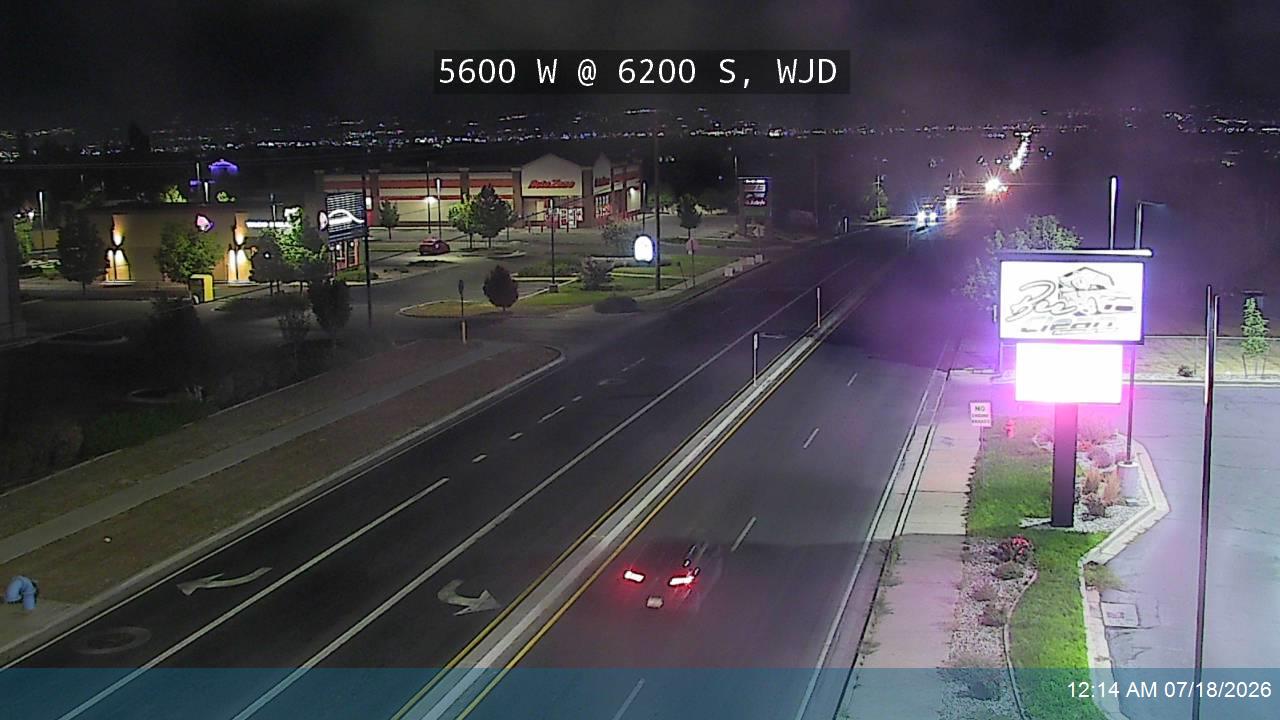 SR-172 traffic camera, West Jordan, Utah