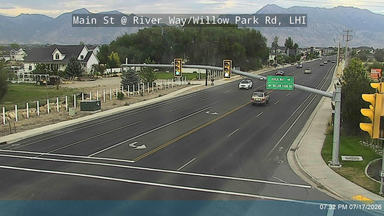 Main St traffic camera, Lehi, Utah