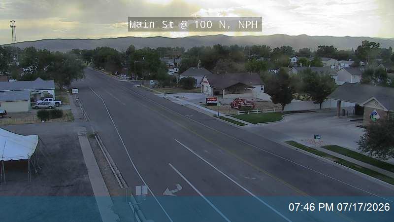 SR-28 traffic camera, Nephi, Utah