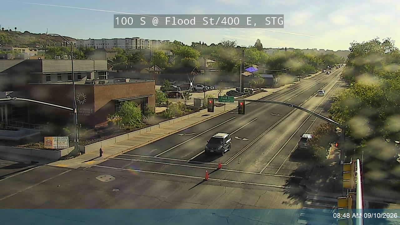 100 S @ Flood St / 400 E, STG