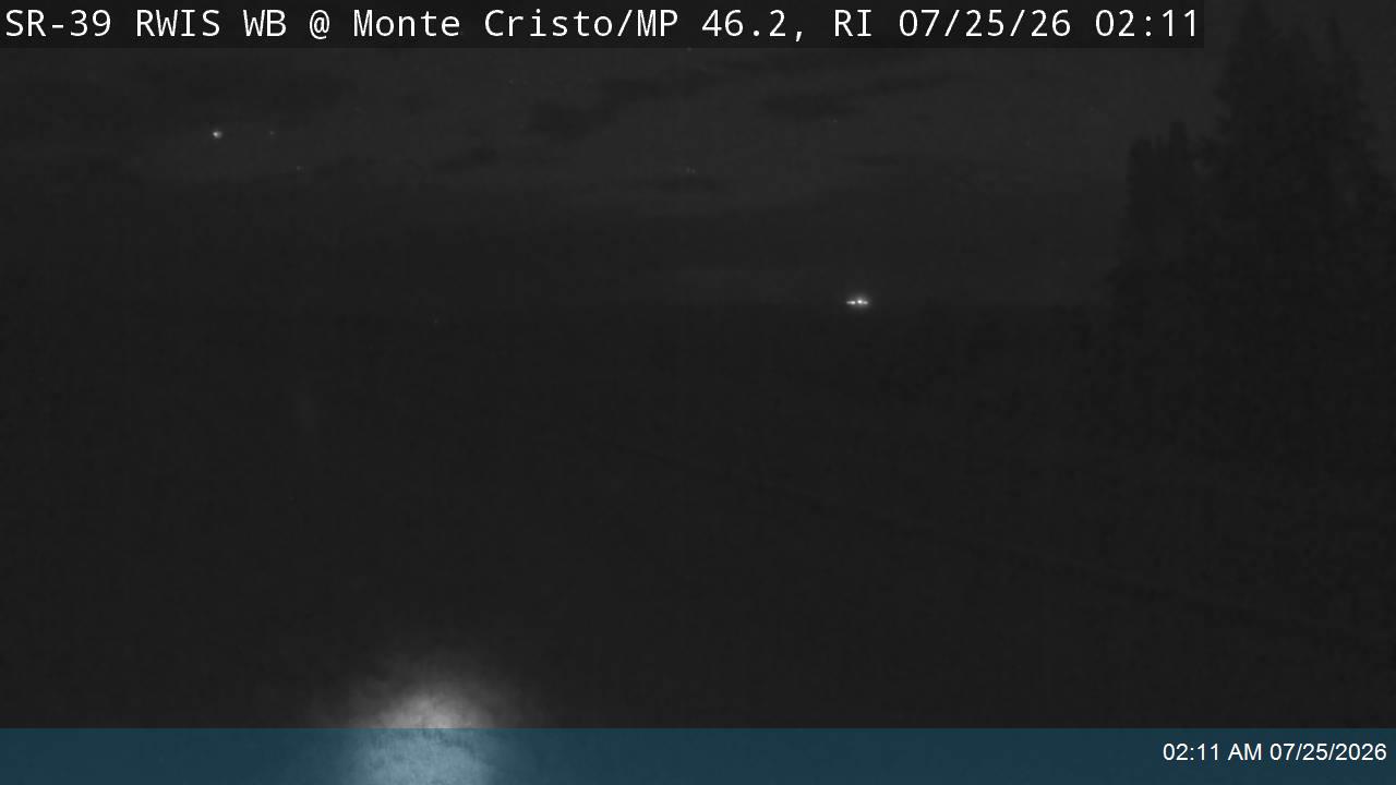 SR-39 RWIS WB @ Monte Cristo / MP 46.2, RI