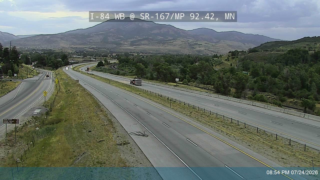 I-84 WB @ SR-167 / MP 92.42, MN