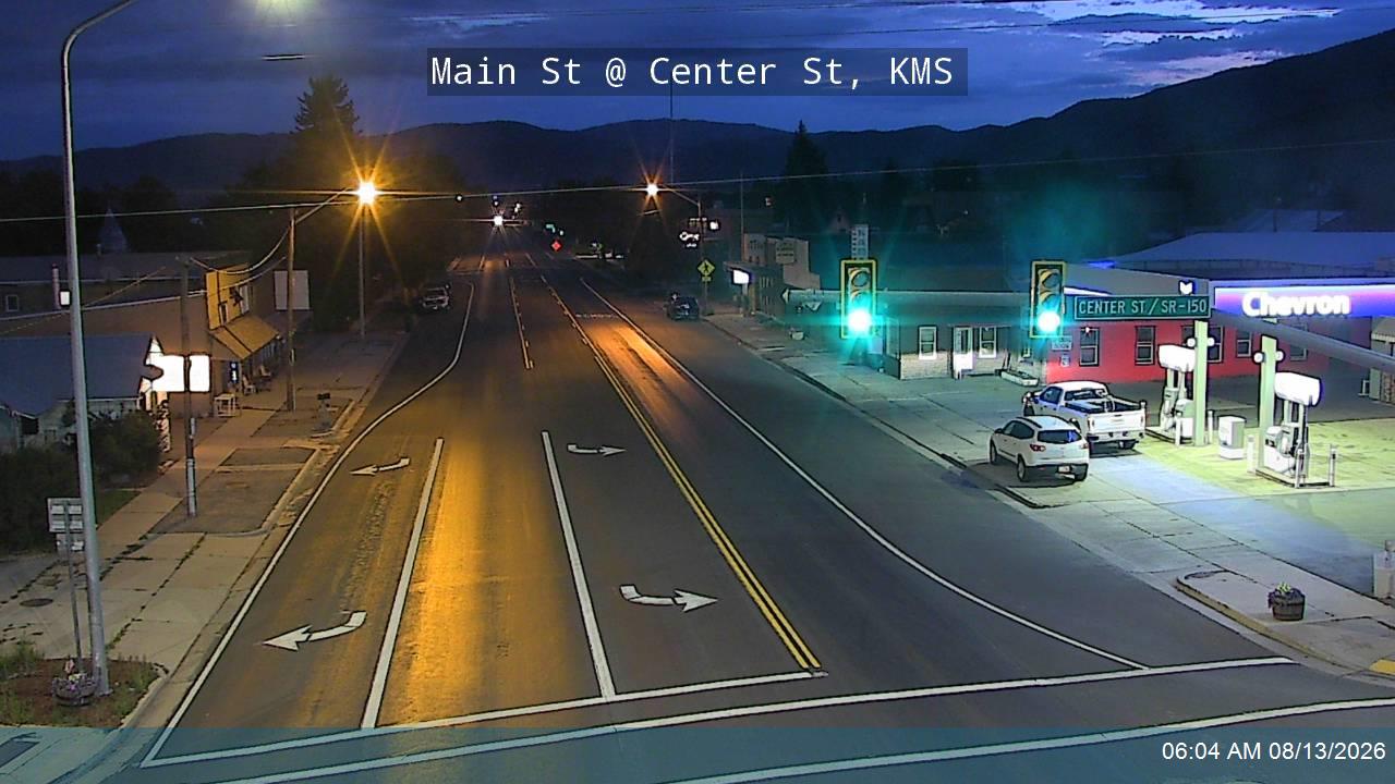Main St @ Center St / SR-150, KMS