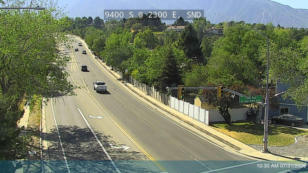 9400 S / Little Cottonwood Rd / SR-209 @ 2300 E / Quail Hollow Dr, SND