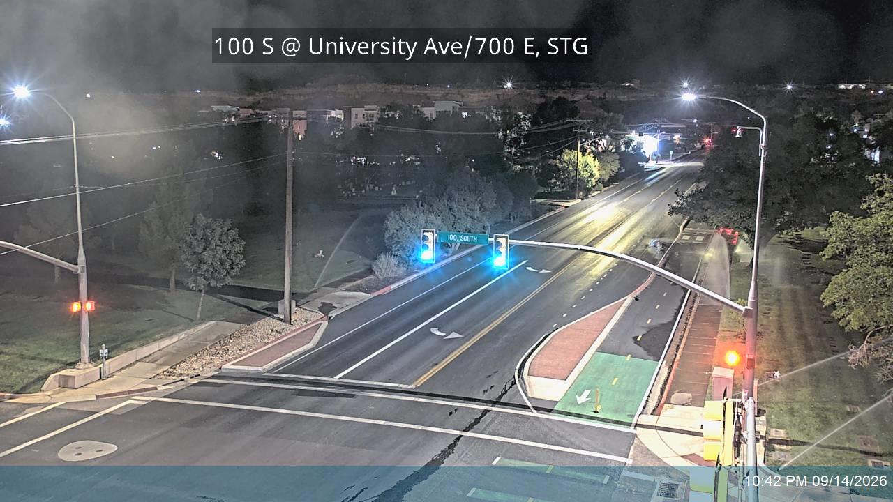 100 S @ University Ave / 700 E, STG