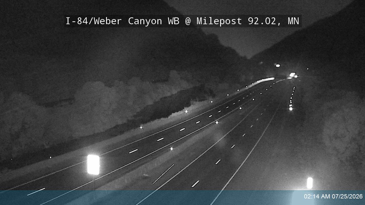 I-84 / Weber Canyon WB  @ Milepost 92.02, MN