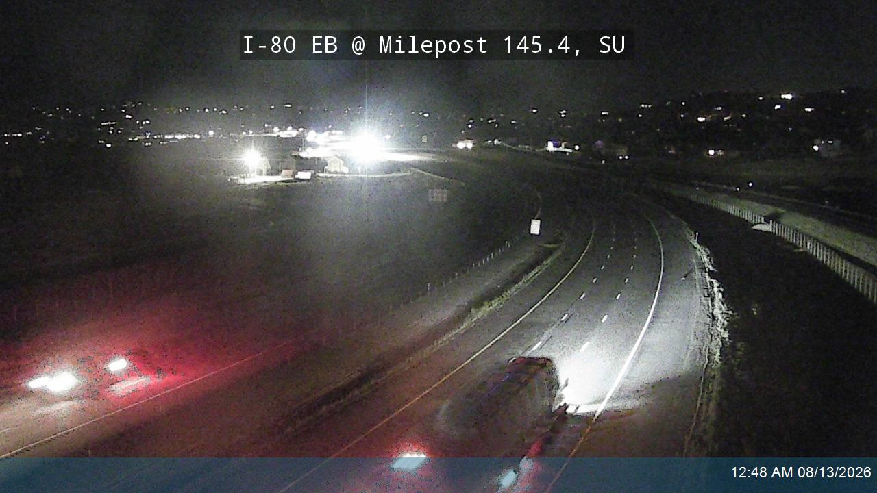 I-80 EB @ West of US-40/ MP 145.4, SU