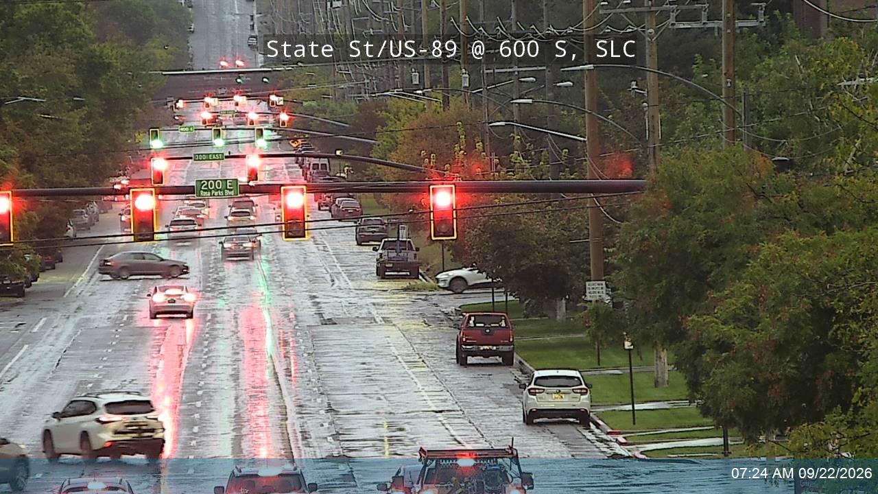 State St / US-89 @ 600 S / Martin Luther King Jr Blvd / SR-269, SLC