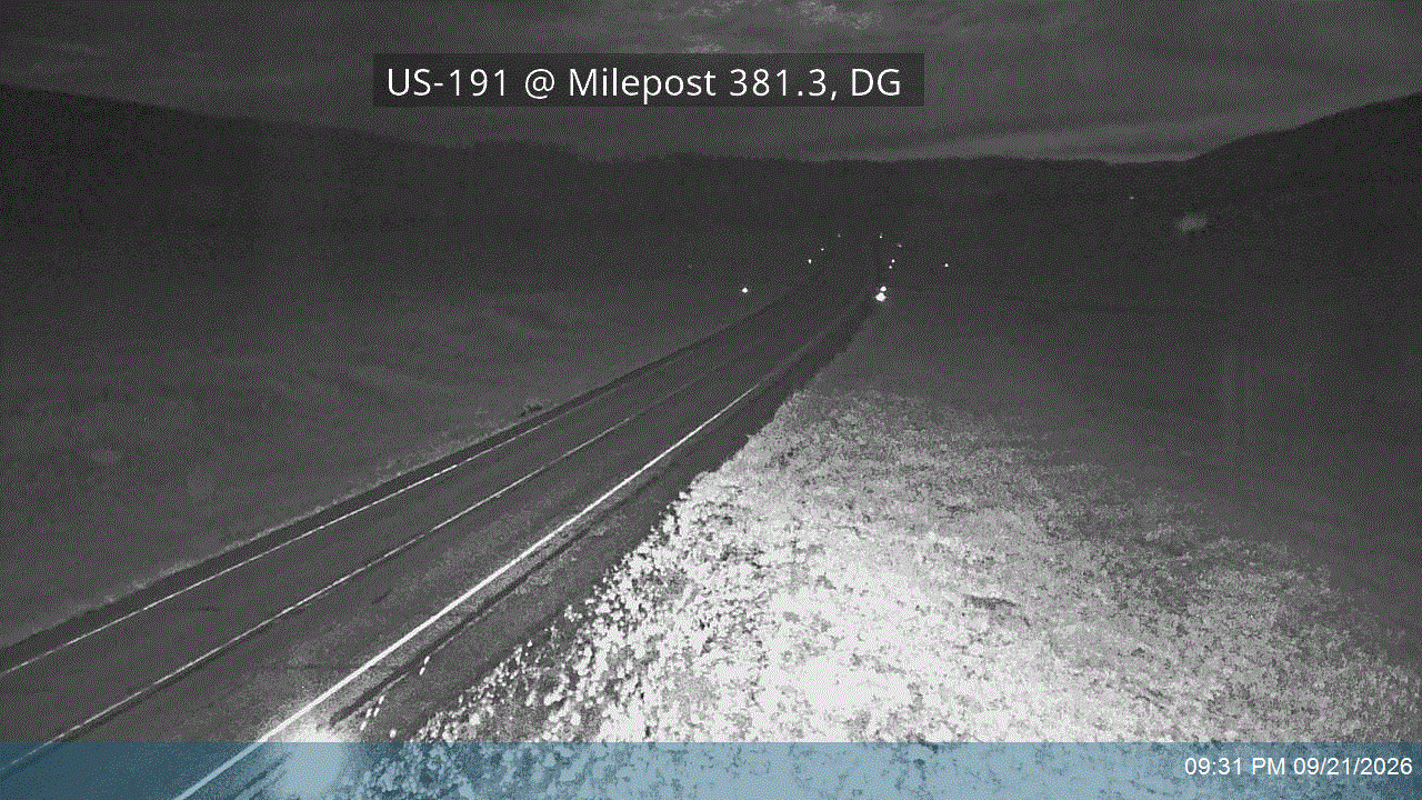 US-191 @ Milepost 380.82, DG
