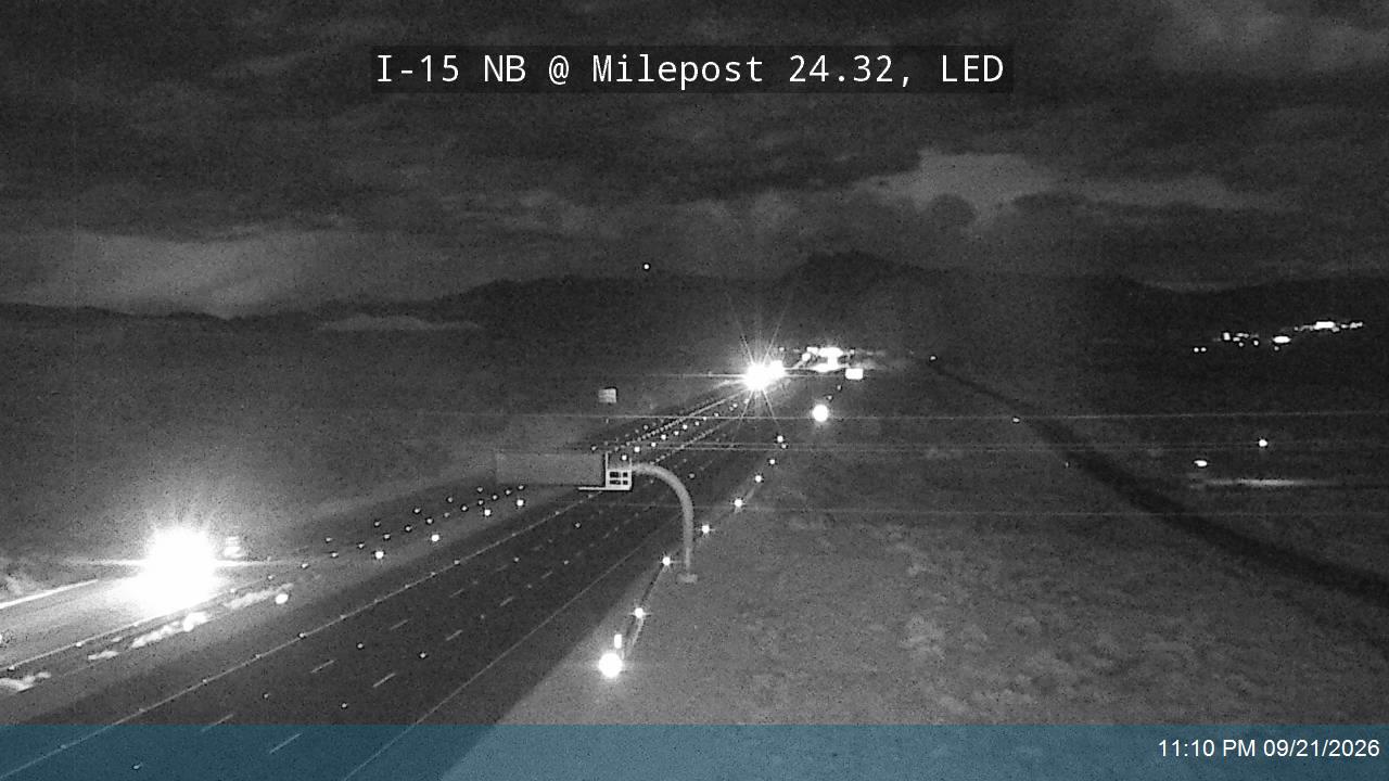 I-15 NB @ Milepost 24.32, LED
