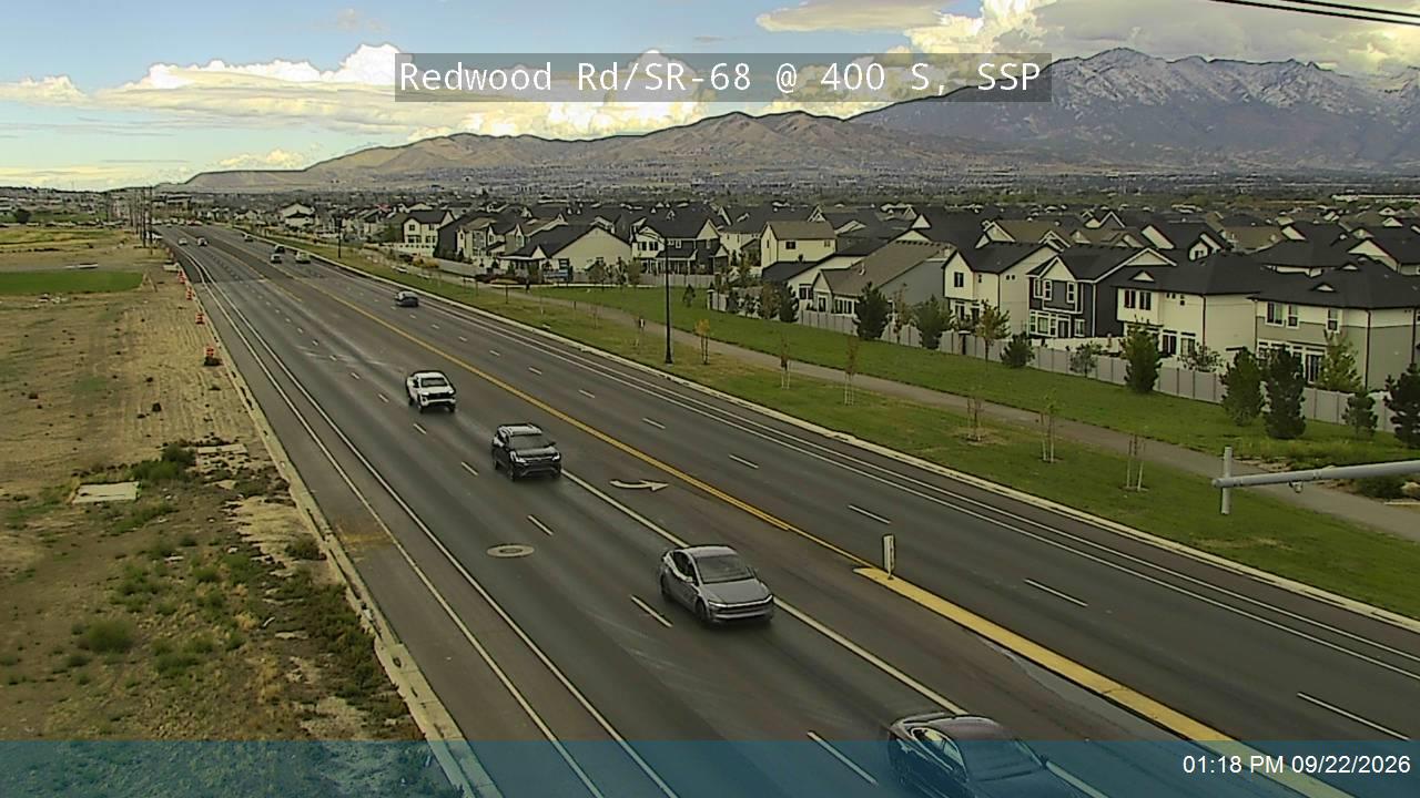 Redwood Rd / SR-68 @ 400 S, SSP