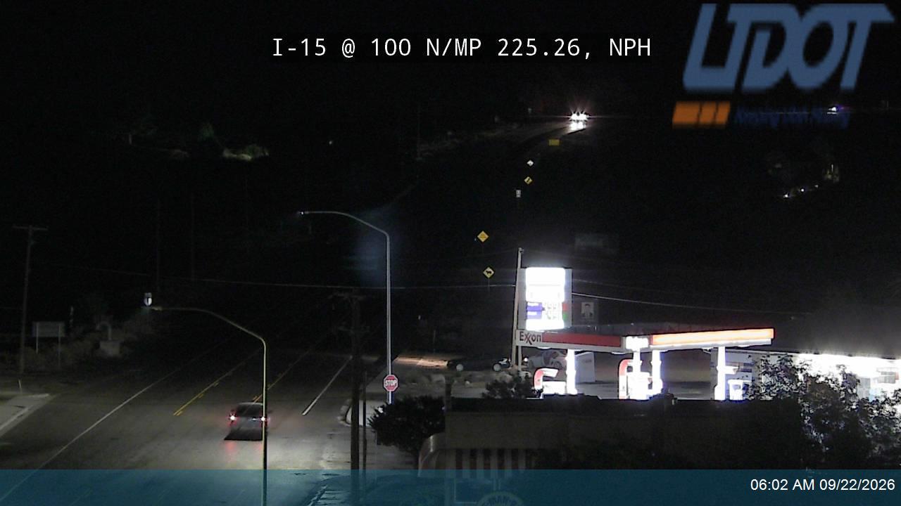 I-15 @ 100 N / SR-132 / MP 225.26, NPH