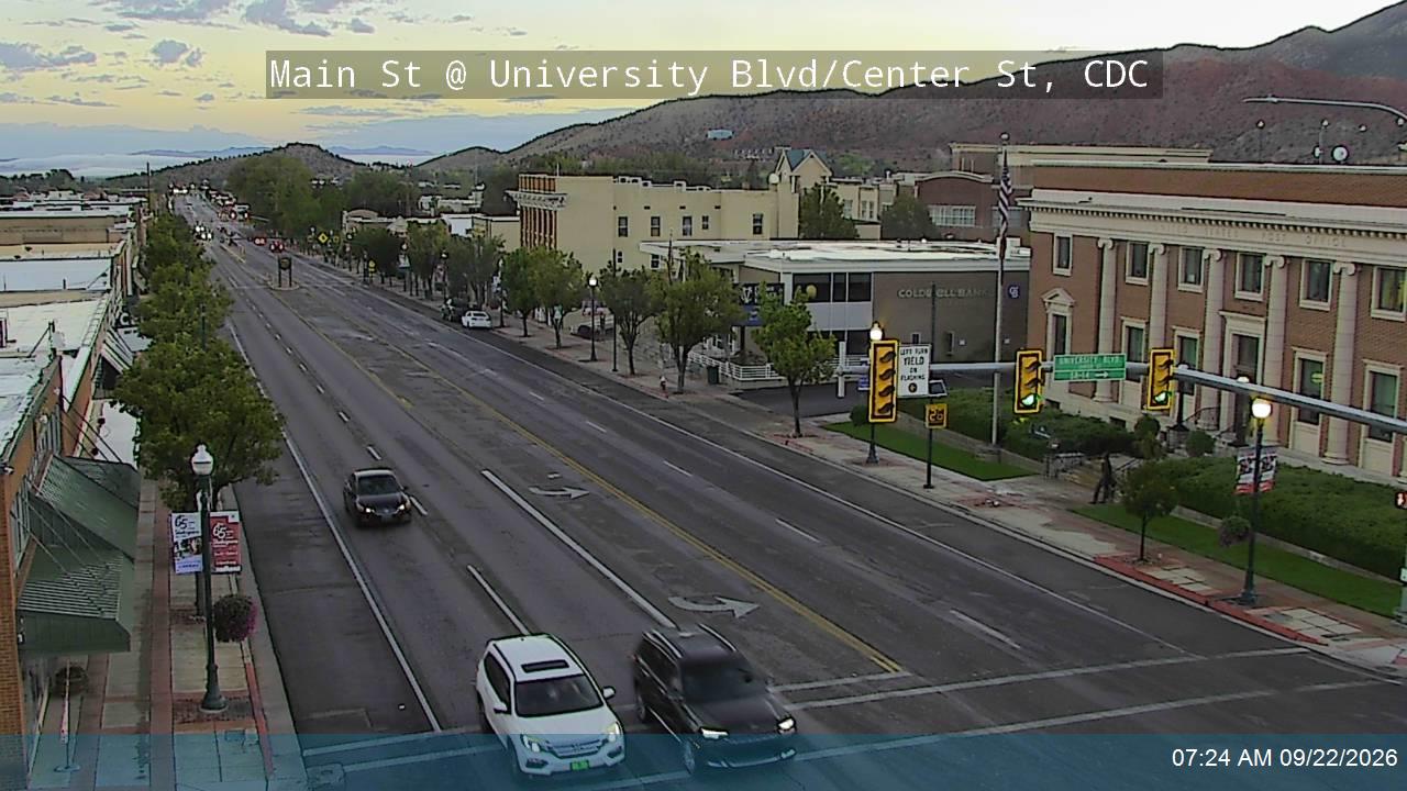 Main St / SR-130 @ University Blvd/SR-289 / Center St/SR-14, CDC