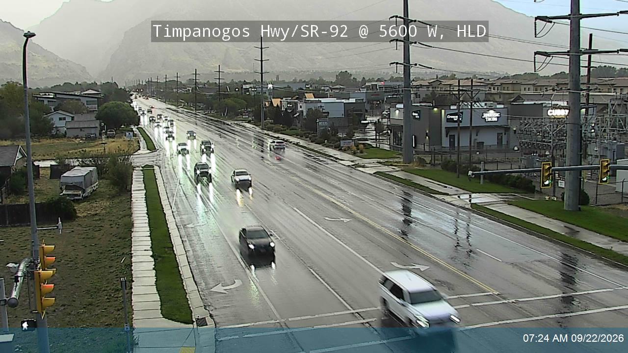 Timpanogos Hwy / 11000 N / SR-92 @ 5600 W, HLD