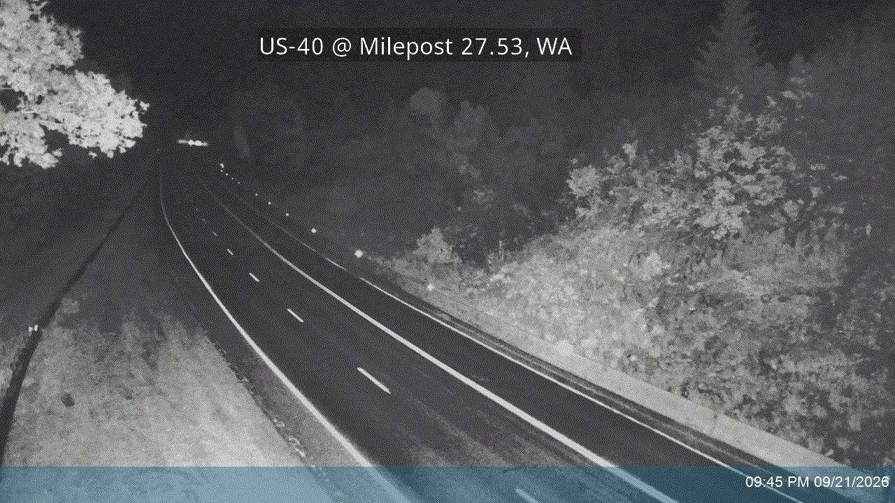 US-40 @ Milepost 27.53, WA