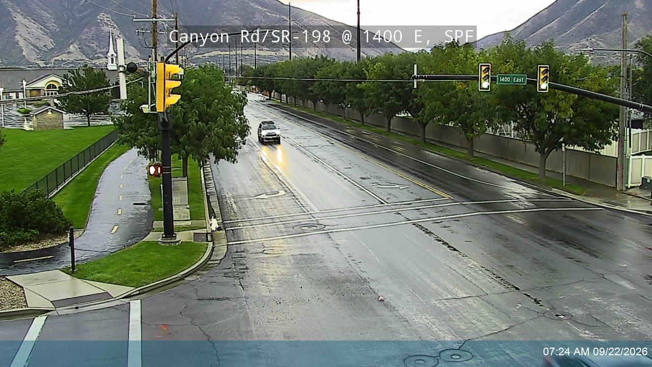 Canyon Rd / SR-198 @ 1400 E, SPF