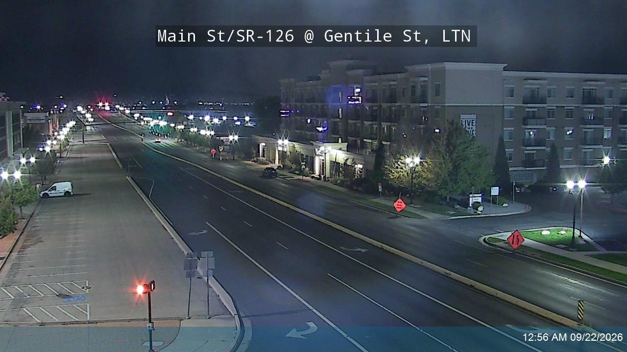 Main St / SR-126 @ Gentile St / SR-109, LTN