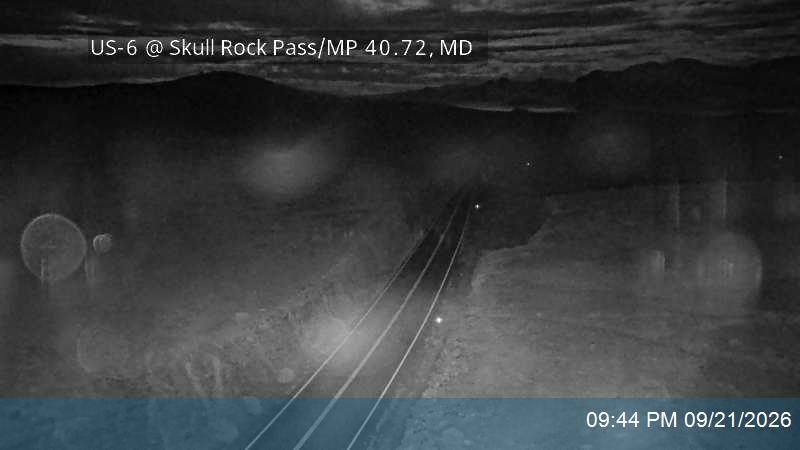 US-6 @ Skull Rock Pass / MP 40.72, MD