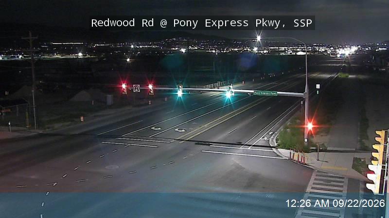 Redwood Rd / SR-68 @ Pony Express Pkwy, SSP
