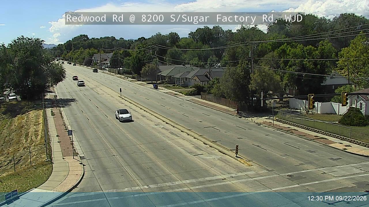 Redwood Rd / SR-68 @ 8200 S / Sugar Factory Rd, WJD
