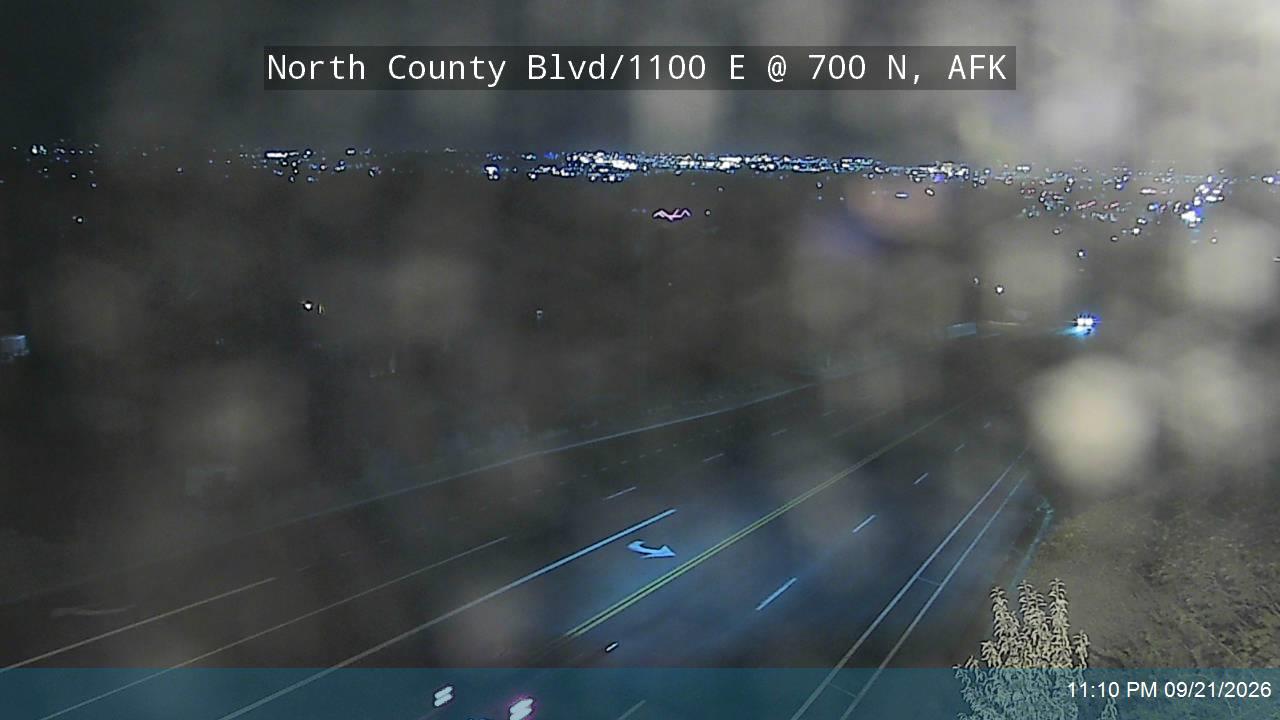North County Blvd / 1100 E / SR-129 @ 700 N, AFK