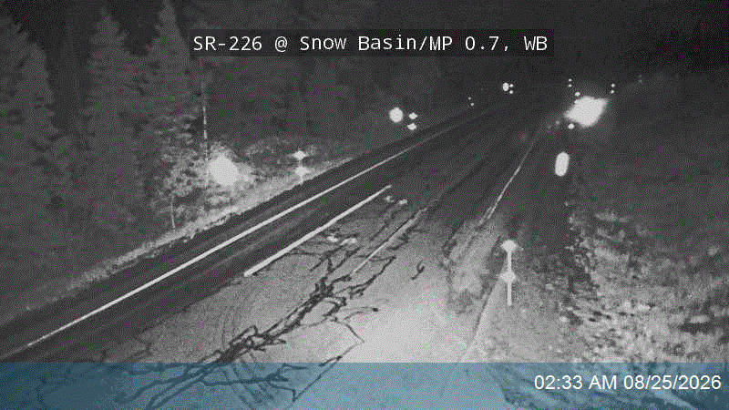 SR-226 @ Snow Basin / MP 0.7, WB