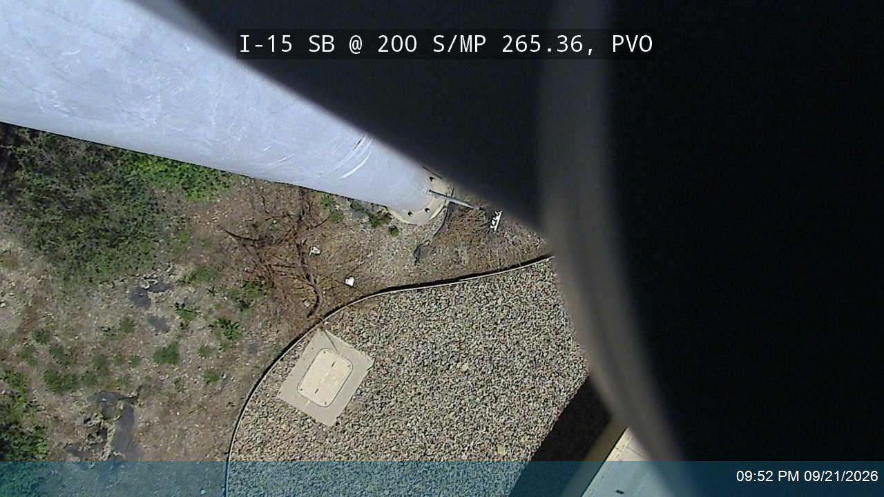 I-15 SB @ 200 S / MP 265.36, PVO