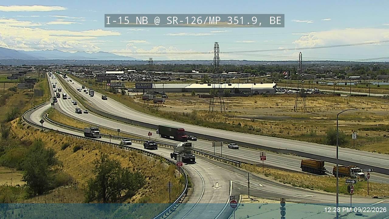 I-15 NB @ SR-126 / MP 351.9, BE