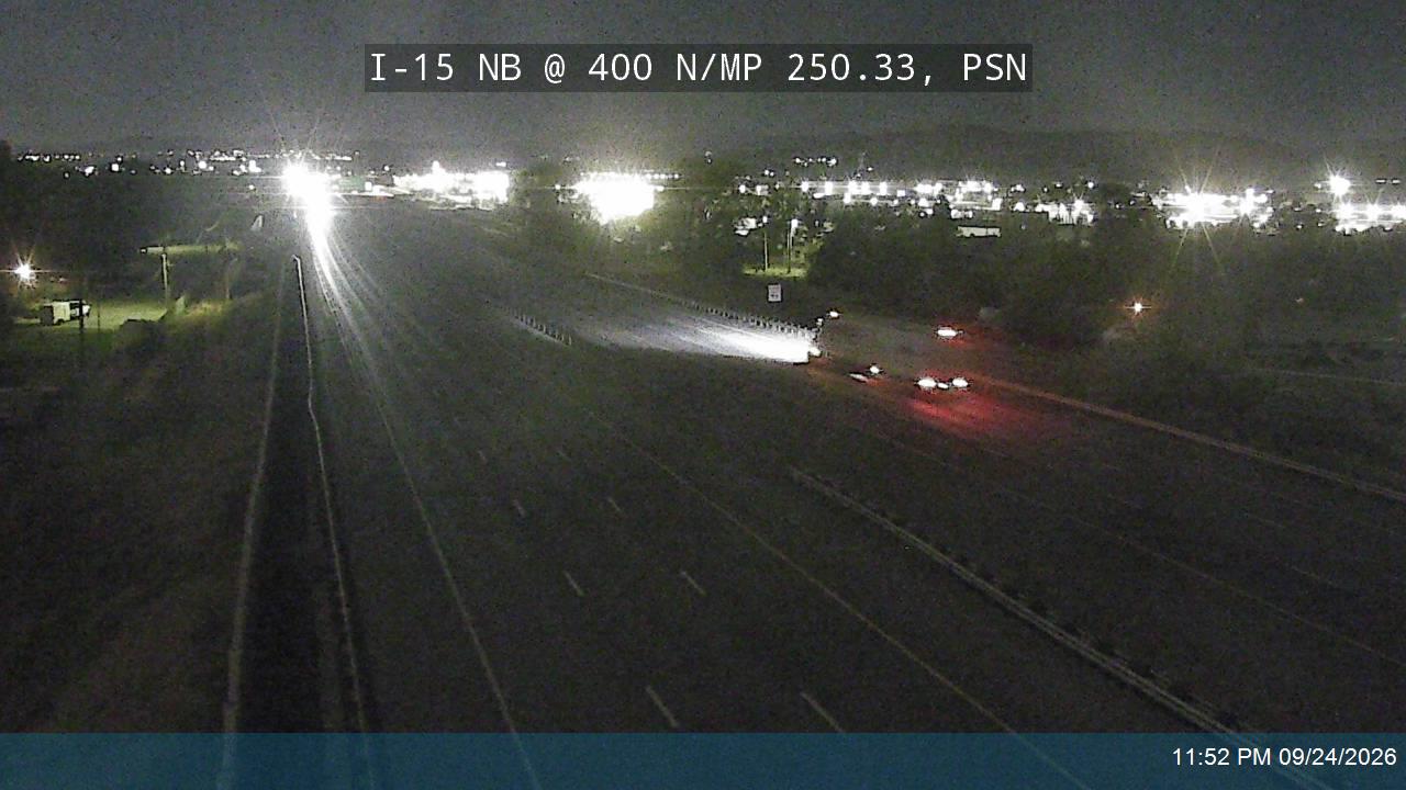 I-15 NB @ 400 N / MP 250.33, PSN