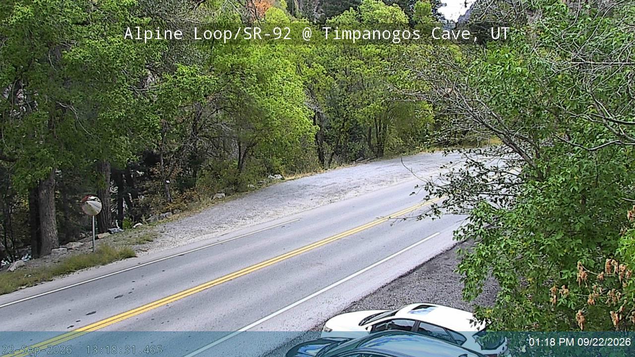 Alpine Loop / SR-92 @ Timpanogos Cave / MP 10.3, UT
