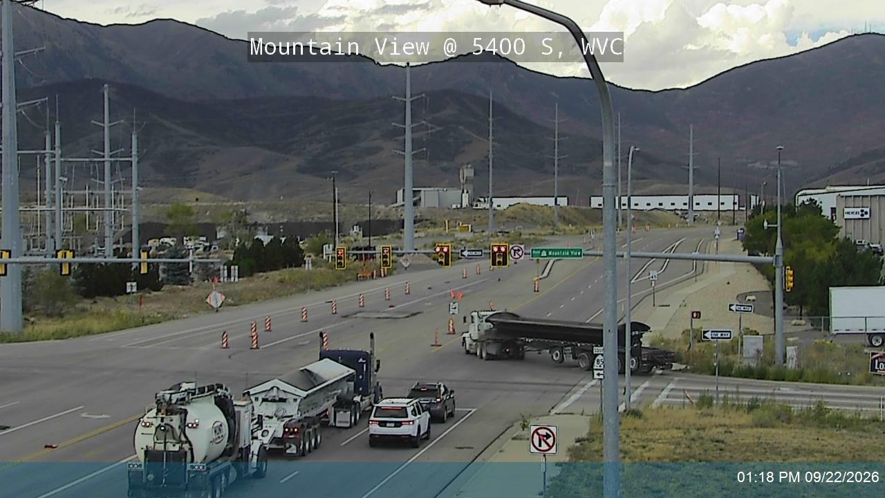 Mountain View / SR-85 NB @ 5400 S / SR-173, WVC