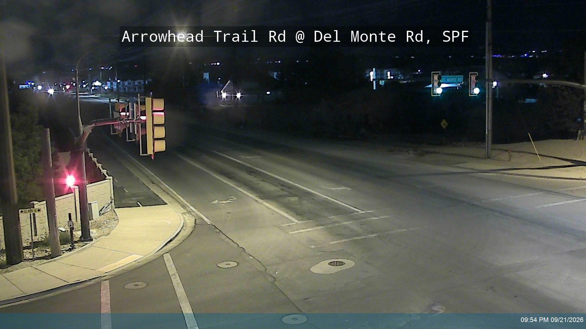 Arrowhead Trail Rd / SR-164 @ Del Monte Rd, SPF