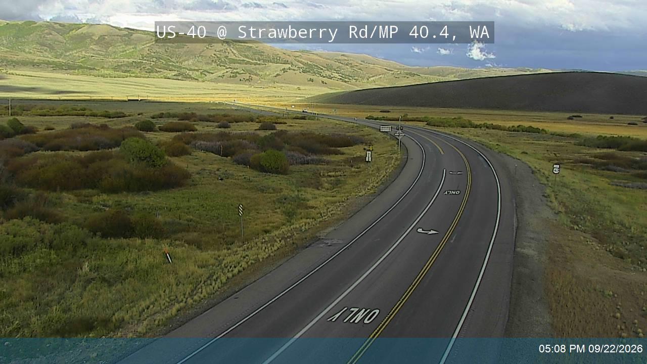 US-40 @ Strawberry Rd / MP 40.4, WA