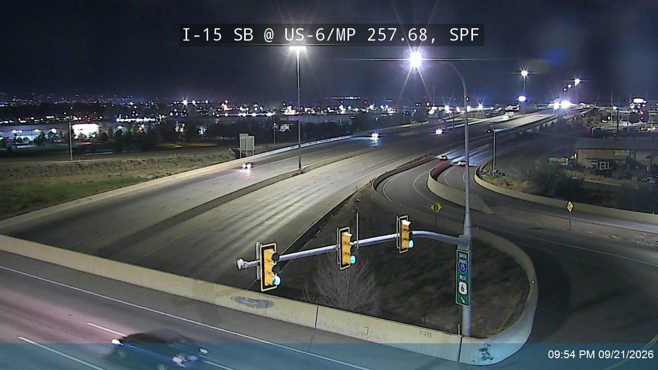 I-15 SB @ US-6 / MP 257.68, SPF