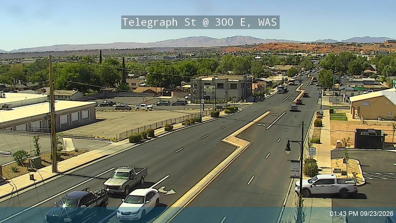 Telegraph St / State St @ 300 E / Washington Fields Rd, WAS