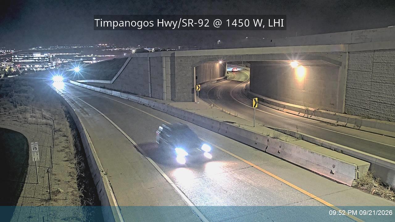 Timpanogos Hwy / 3500 N / SR-92 @ 1450 W, LHI