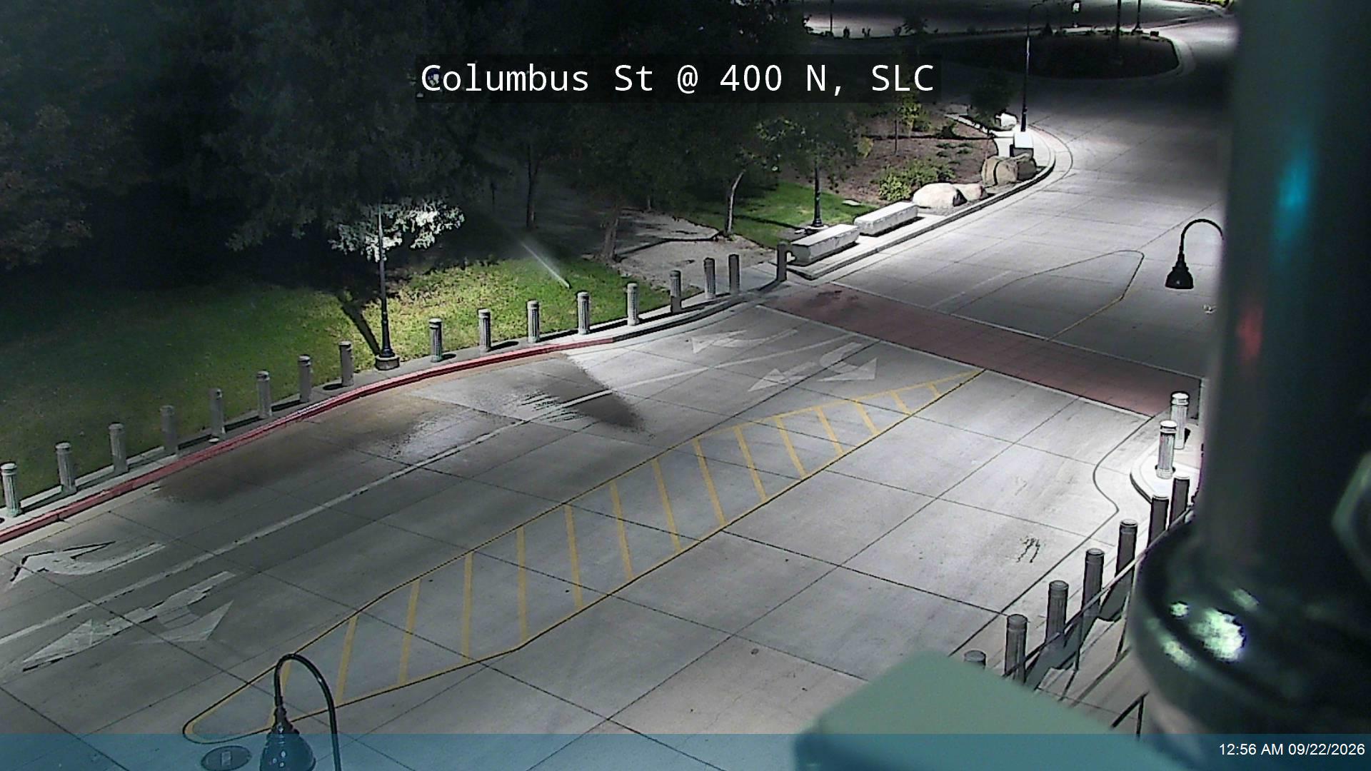 Columbus St / SR-186 @ 400 N / W Capitol St, SLC