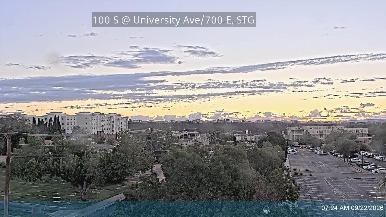 100 S @ University Ave / 700 E, STG