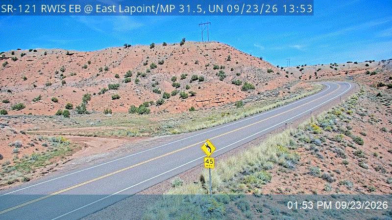 SR-121 RWIS EB @ East Lapoint / MP 31.45, UN