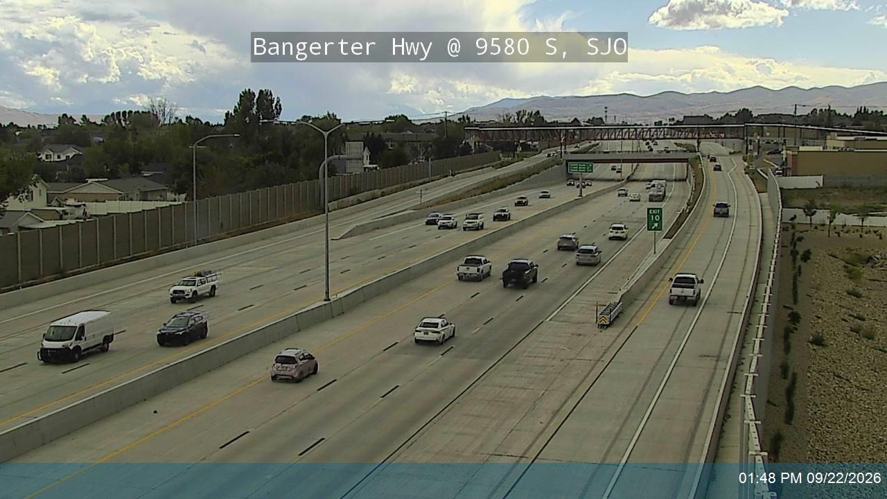 Bangerter Hwy / SR-154 @ 9580 S / MP 10.45, SJO