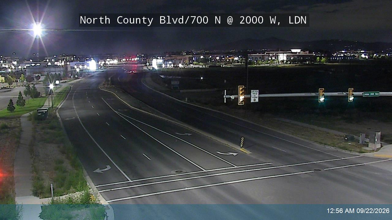 North County Blvd / 700 N / SR-129 @ 2000 W, LDN