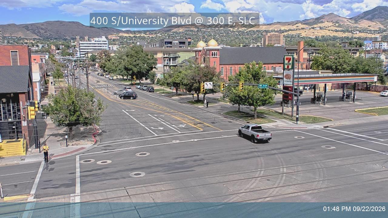 400 S / University Blvd / SR-186 @ 300 E, SLC