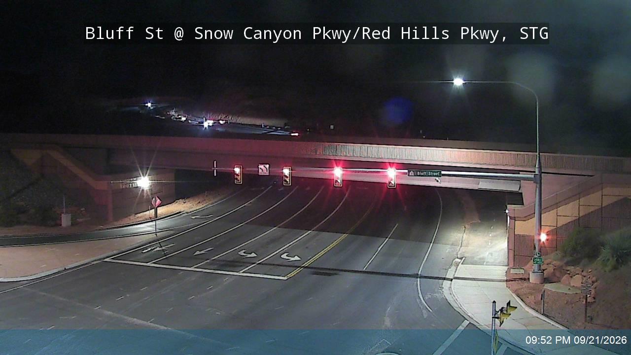 Bluff St / SR-18 @ Snow Canyon Pkwy / Red Hills Pkwy, STG