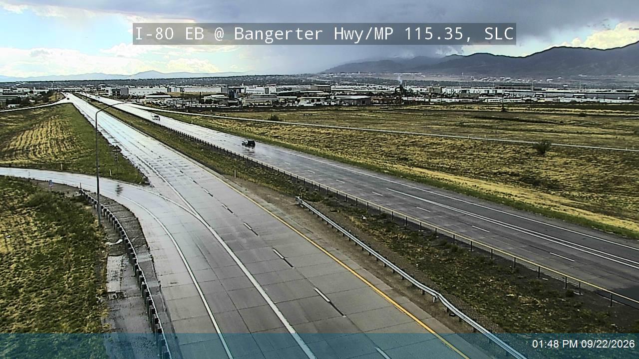 I-80 EB @ Bangerter Hwy / 4000 W / SR-154 / MP 115.35, SLC