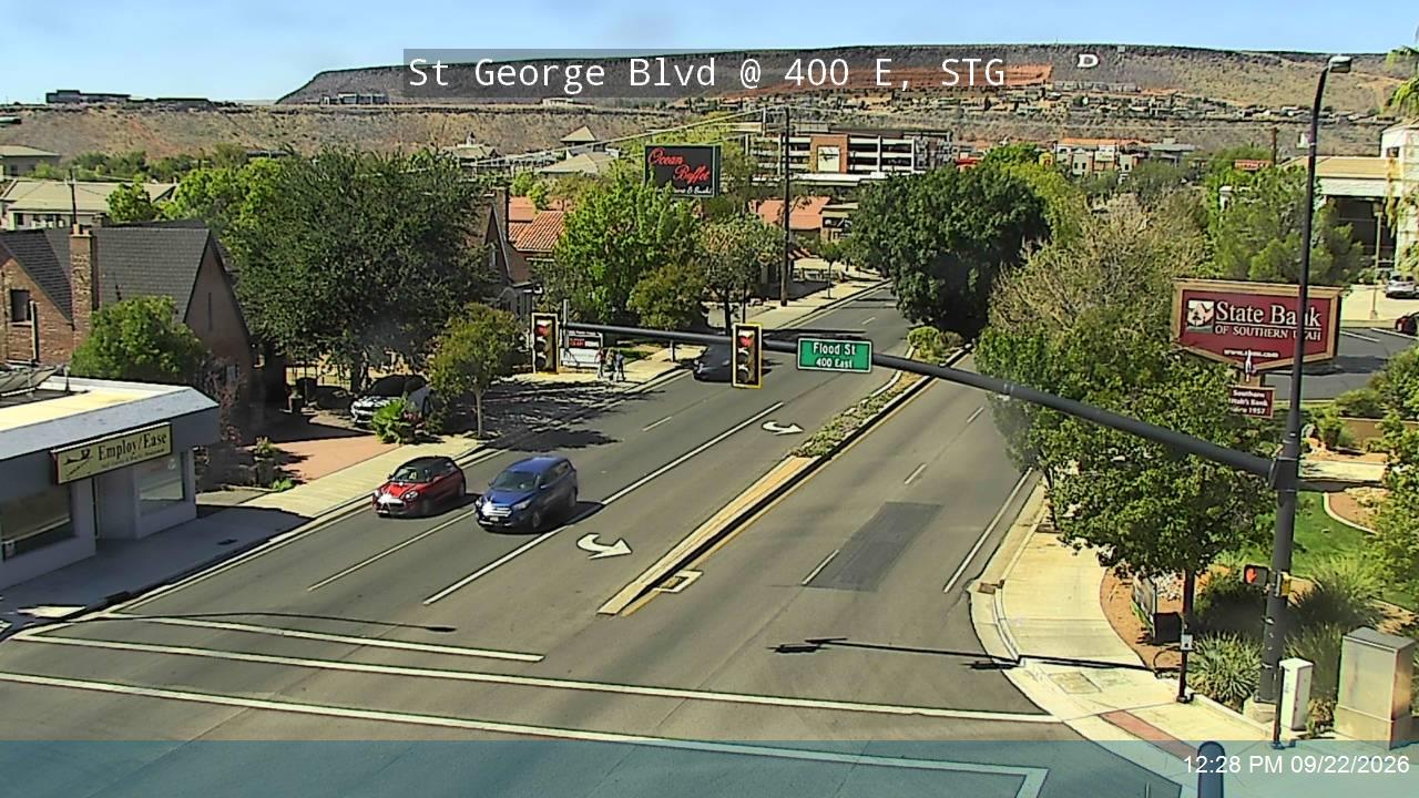 St George Blvd / SR-34 @ 400 E, STG